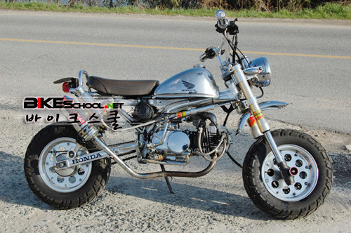 크롬 125cc 몽키 