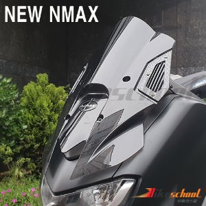 2021 NMAX 카본 미러킷 스모그 미들스크린 N-8647