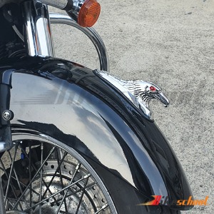 오토바이 휀다 물받이 장칙  할리 독수리 장식용 엠블럼 크롬 A-1141