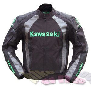 [N6257]-Kawasaki 블랙 바이크자켓 오토바이라이더자켓[슈트]