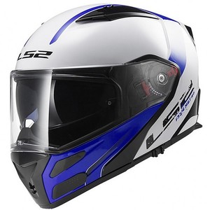[N6240]-FF324 METRO RAPID White Blue 바이크 오픈 페이스 헬멧 안전모