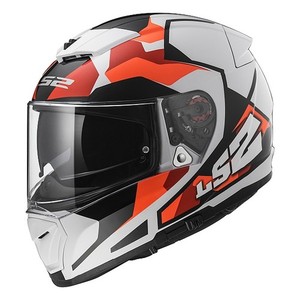 [N6241]-FF390 BREAKER CLASSIC WHITE BLACK 바이크 오픈 페이스 헬멧 안전모