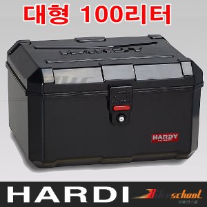 [F2901] 하디 100리터 HD100  탑박스 블랙 화이트 배달통 [JIC]