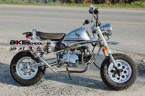 크롬 125cc 몽키 