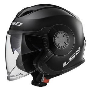 [N6225]-OF570 VERSO SINGLE MONO GLOSS BLACK 바이크 오픈 페이스 헬멧 안전모 