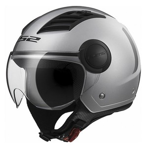 [N6226]-OF562 AIRFLOW GLOSS SILVER  바이크 오픈 페이스 헬멧 안전모