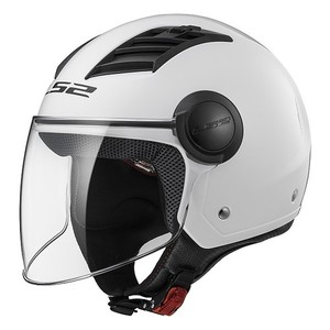 [N6227]-OF562 AIRFLOW GLOSS WHITE LONG 바이크 오픈 페이스 헬멧 안전모 