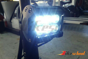 [J3618]-오토바이 안개등 사이드 LED 라이트 6구 바이크 헤드라이트12V