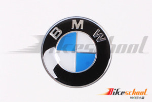 [S2279]-BMW 알류미늄 에폭시코팅 엠블럼 65mm 